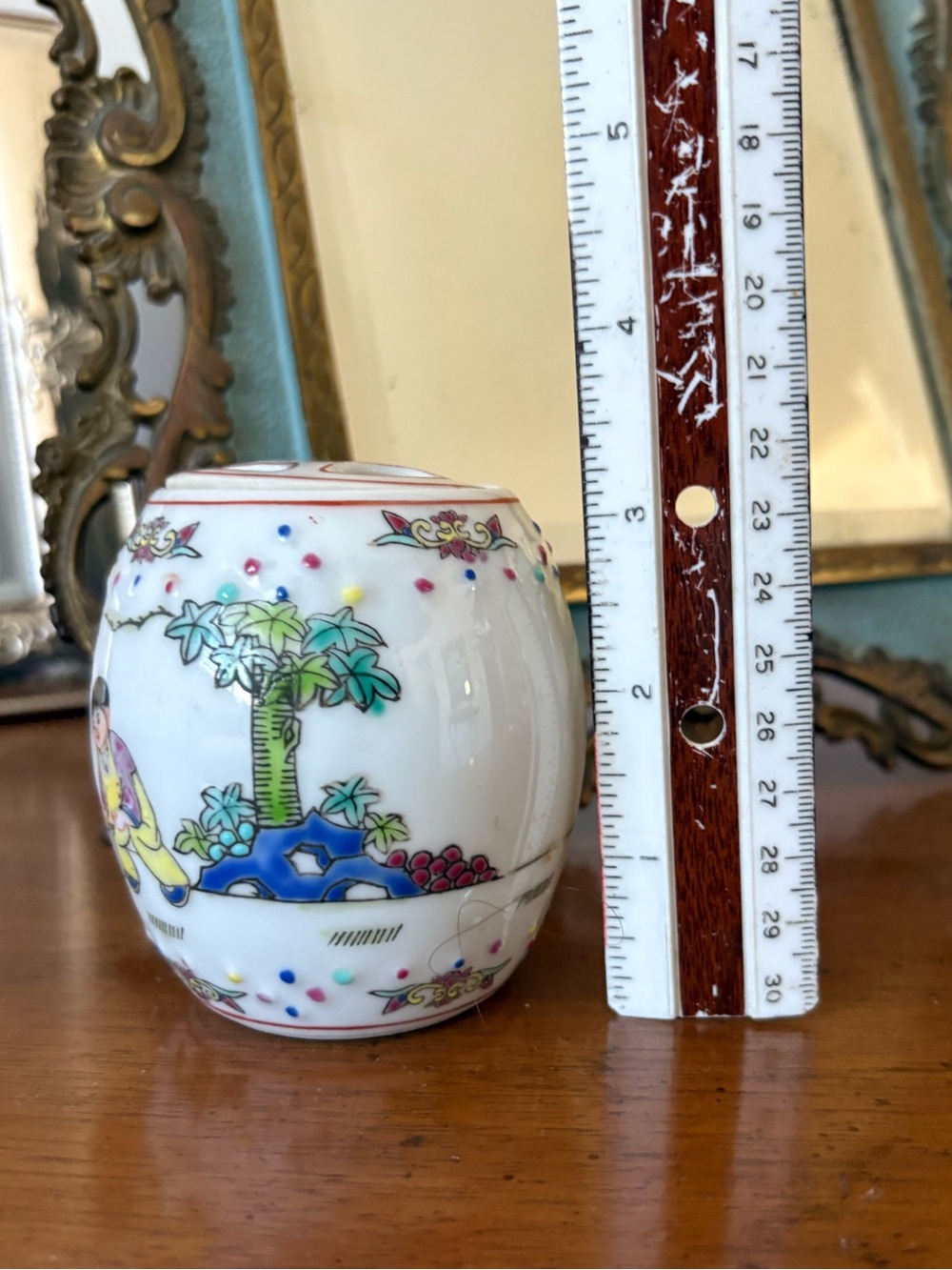 Mini Asian Cachepot / Garden Stool - Picture 10 of 10